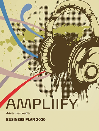 Ampliify business plan, created by ThinkLions' business plan writers
